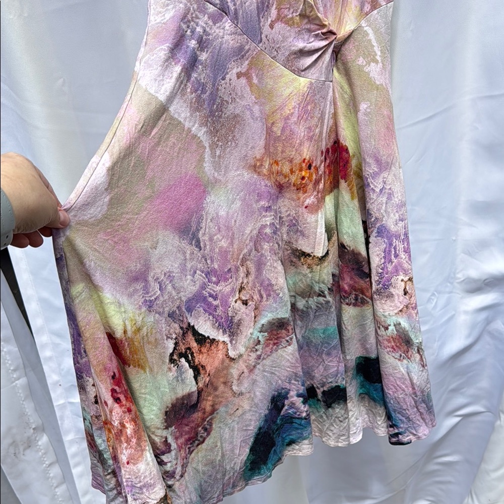 Multicolor Sleeveless Dress - Picture 4 of 6